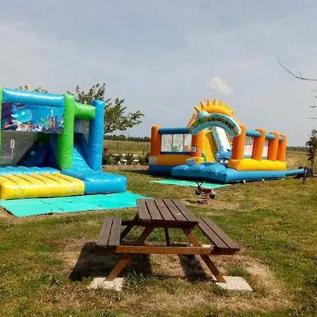 Kemp Mobil-home Avec Terrasse - 4 Personnes, 2 A - Api-1-52-1481 *